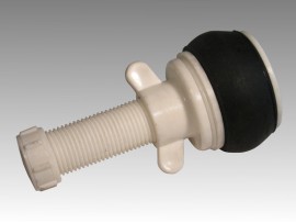Пластиковая заглушка полая 2" 50 mm
