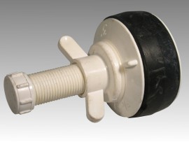 Пластиковая заглушка полая 3" 75 mm