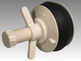 Пластиковая заглушка полая 3,5" 85 mm