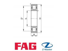 Подшипник 20319-MB FAG