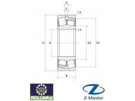 Подшипник 24024C3W33 ROLLWAY