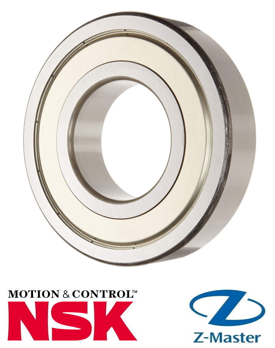 Радиальный шариковый подшипник 6006ZZCM NSK 30×55×13, ZZ CM