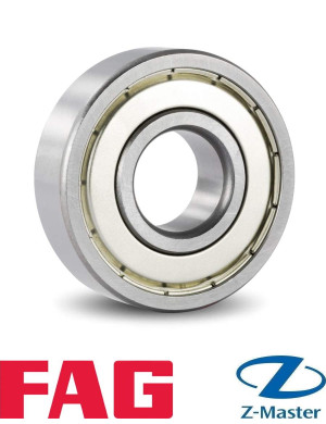 Подшипник FAG 6001-C-2Z (12×28×8) — радиальный шариковый, 2Z