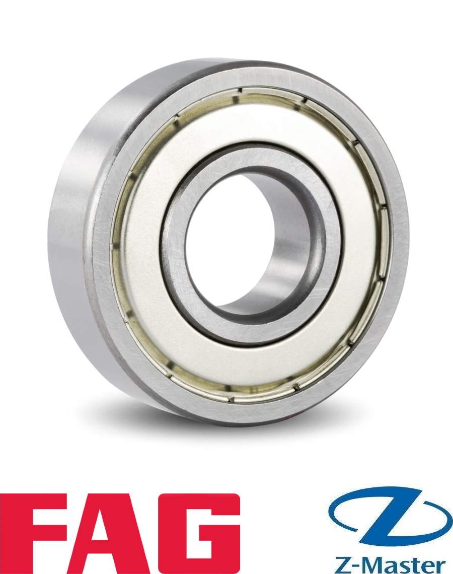 Подшипник FAG 6001-C-2Z (12×28×8) — радиальный шариковый, 2Z