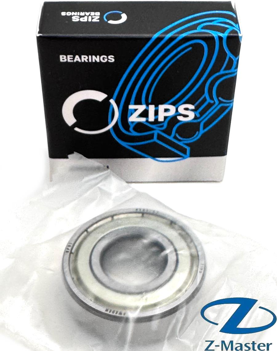 Подшипник 6204-ZZ ZIPS 20×47×14 мм — защитные шайбы ZZ