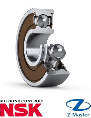 Подшипник NSK 626DDMC3 — миниатюрный радиальный шариковый 2RS MC3, 6×19×6 мм