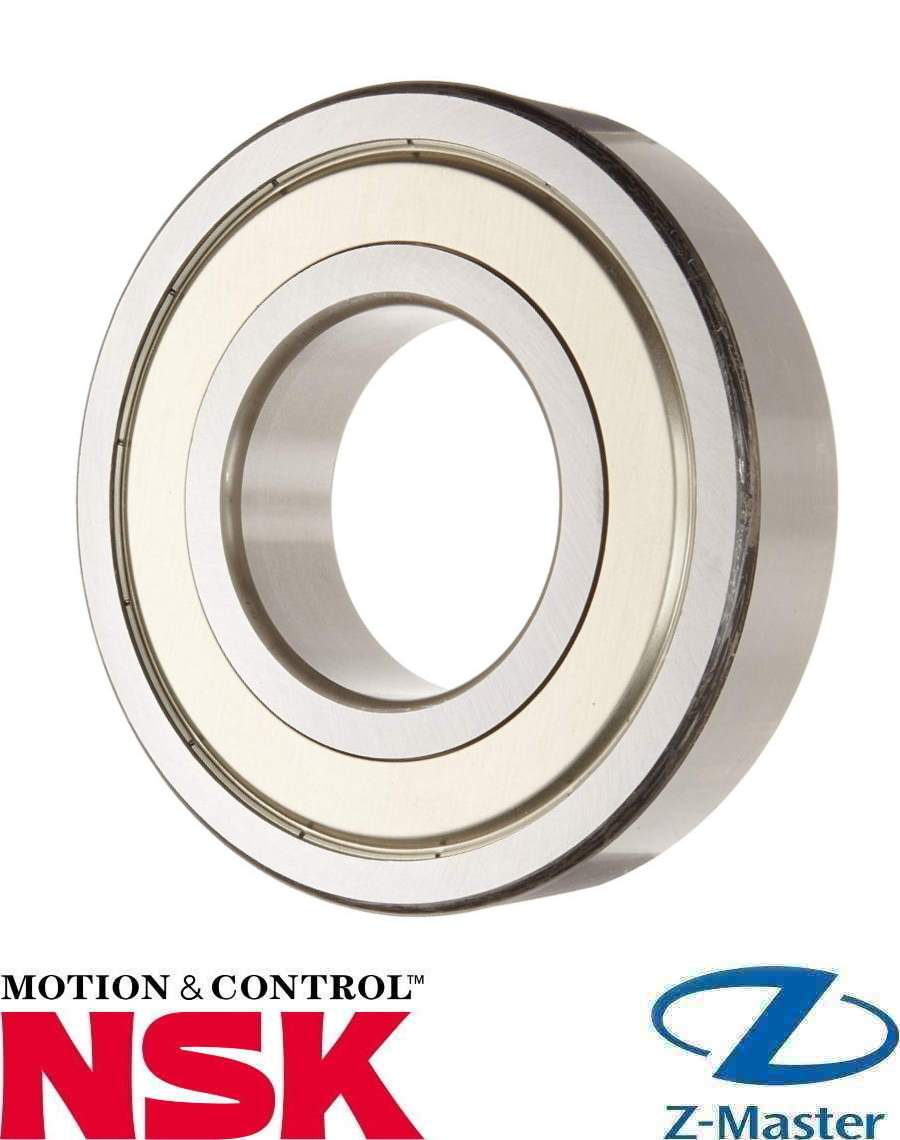 Подшипник NSK 6208ZZCM (40×80×18) — ZZ, CM (низкий шум)