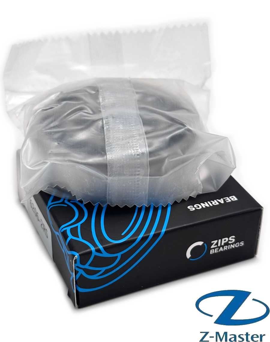 Подшипник ZIPS 6001-2RS (12×28×8) — радиальный шариковый, 2RS