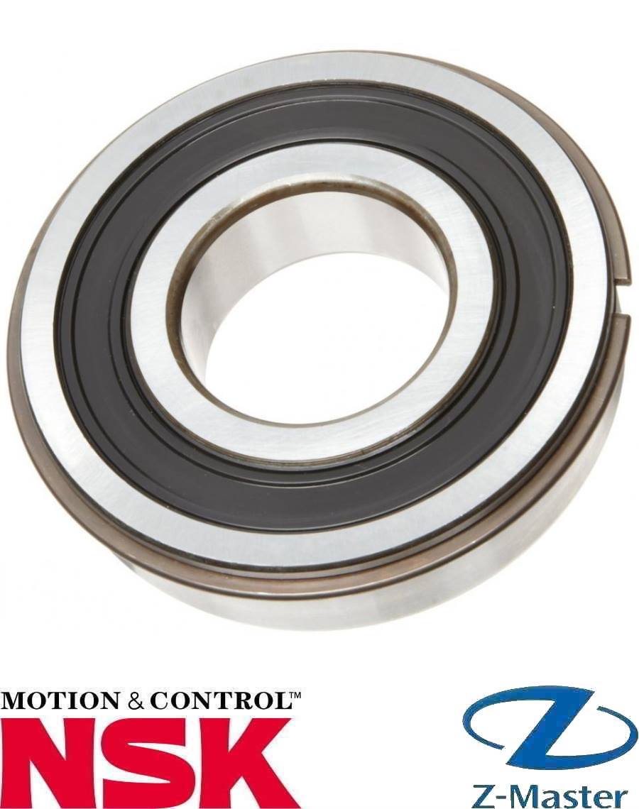 Радиальный шариковый подшипник 6304DDUNR NSK 20×52×15, 2RS + NR