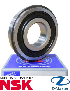 Радиальный шариковый подшипник 6304DDUNR NSK 20×52×15, 2RS + NR