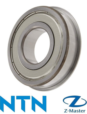 Подшипник NTN 6908ZZNR (40×62×12) — ZZ, стопорное кольцо (NR)