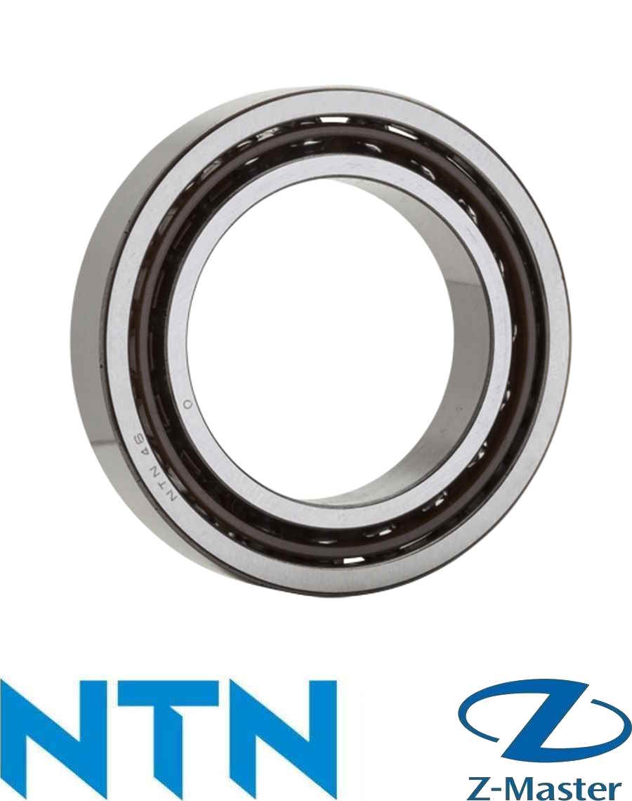 Шпиндельный радиально‑упорный подшипник P4 NTN 7913UCG/GNP42U3G (65×90×13), 15°, GN