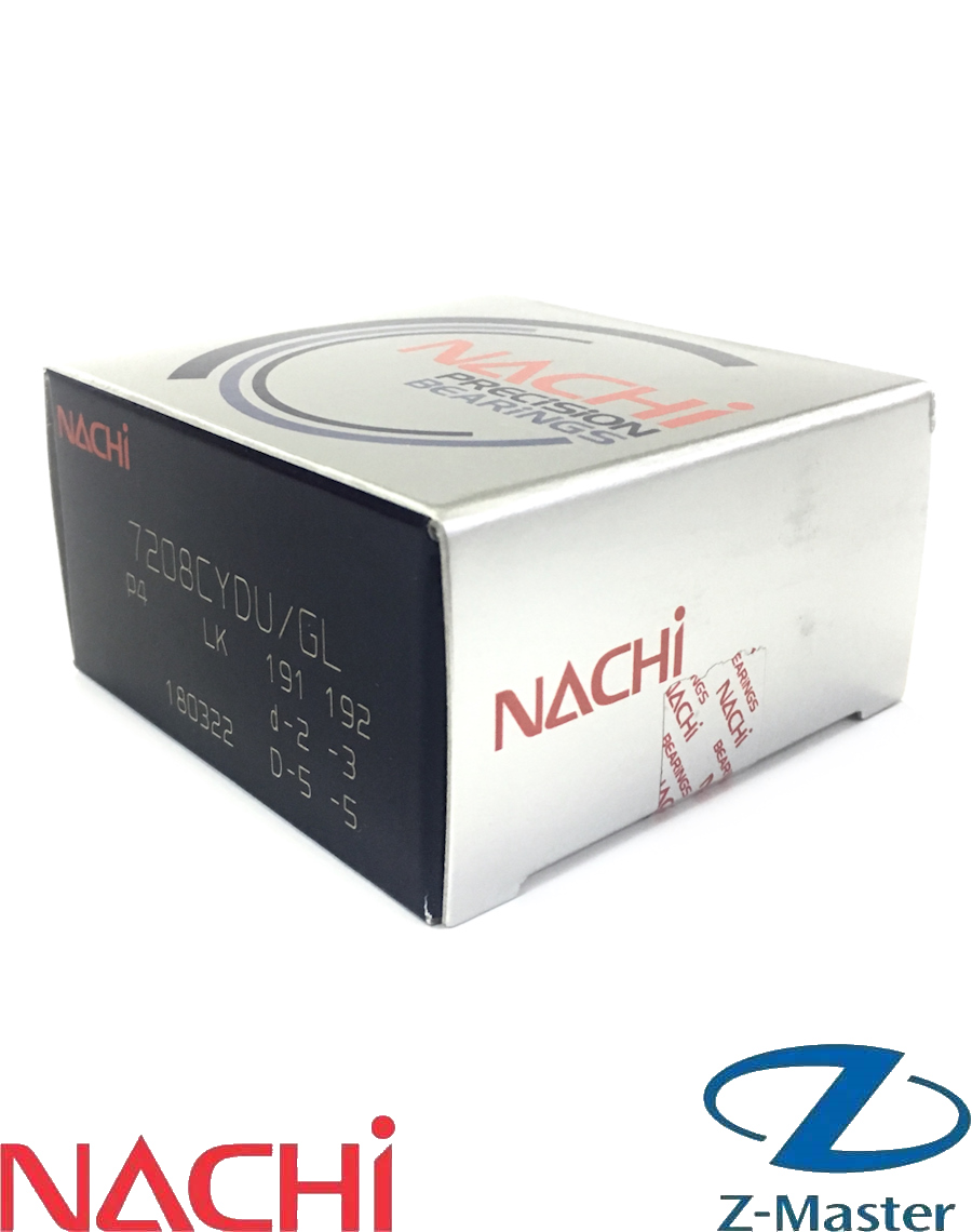 Nachi 7208CYDU/GLFLP4 комплект шпиндельных P4 (40×80×18)