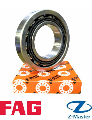 Шпиндельный радиально‑упорный подшипник P4S FAG B7006-C-T-P4S-UL (30×55×13), 15°, UL
