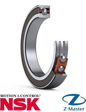 Шпиндельный подшипник с уплотнением V1V NSK 7910CTRV1VSULP3, P4, 50×72×12, 15°, L