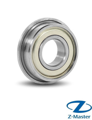 Подшипник шариковый фланцевый F623ZZ ZOV 3×10×4 (ZZ, миниатюрный)