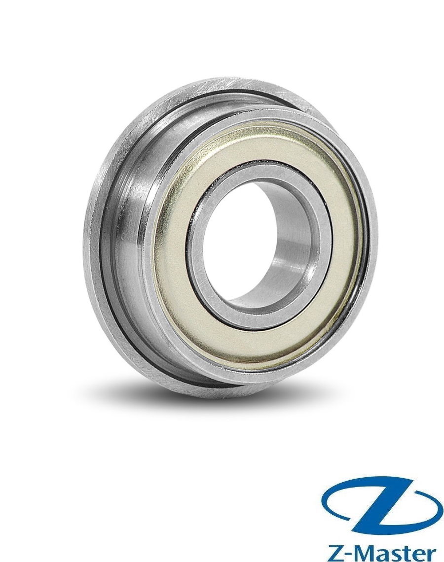 Подшипник NSK MF95ZZC3 — миниатюрный фланцевый радиальный шариковый ZZ C3, 5×9×3 мм