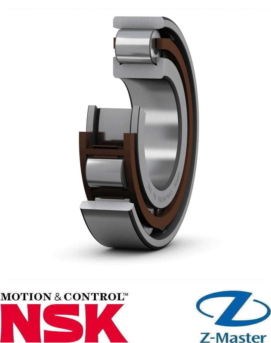 Цилиндрический роликоподшипник N206ET NSK (30×62×16), E/T