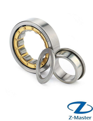 Цилиндрический роликоподшипник NUP208EMC3 Rollway (40×80×18), M, C3