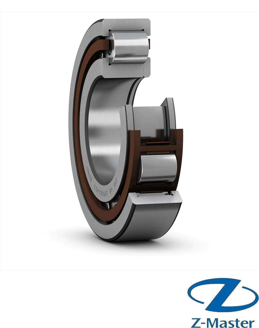 Цилиндрический роликоподшипник NUP207ECP SKF (35×72×17), сепаратор ECP